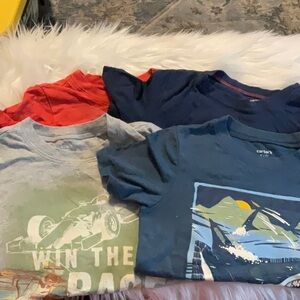 Carter's Blue Short Sleeve Graphic Tee